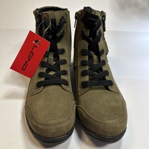 LGND Men's Leather CALI Boot Green Size 9.5 M Lightweight Made In USA